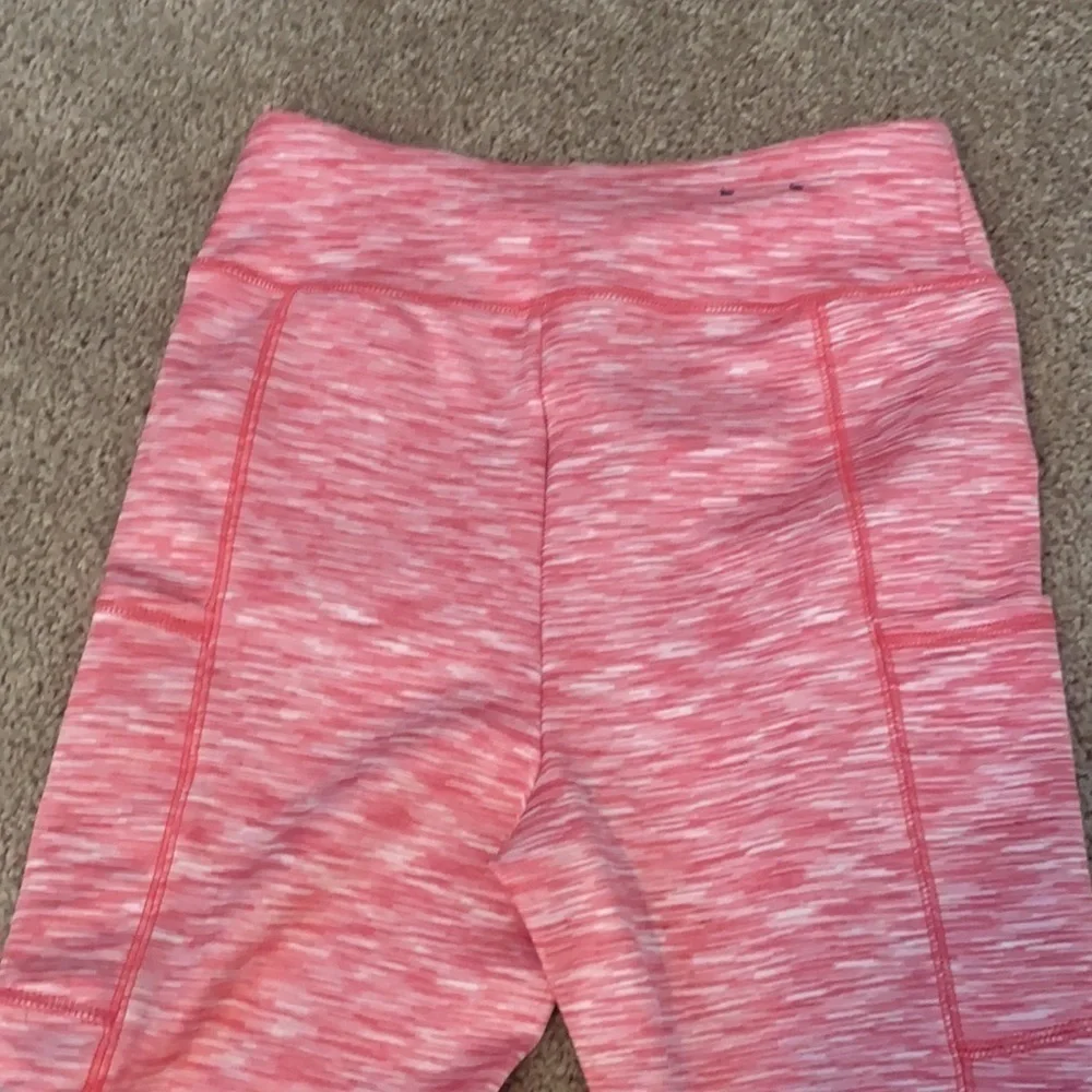 J Crew Factory Cropped space-dyed leggings with side pocket AZ162